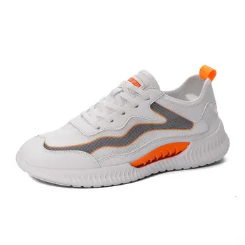

Hot Sale Men Sneaker High Quality Mesh Vamp Breathable Comfortable Massage Lightweight Non-Slip Running Shoes Туфли Мужские