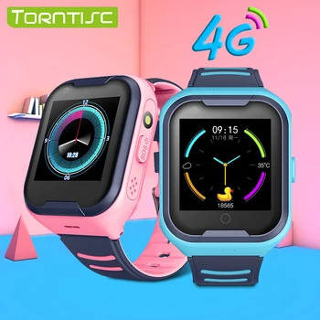 

Tornstic 4G Kids Smart Watch Sim Phone Call Waterproof IP67 Remote Monitoring Video Call with Camera Children Smart Watch GPS