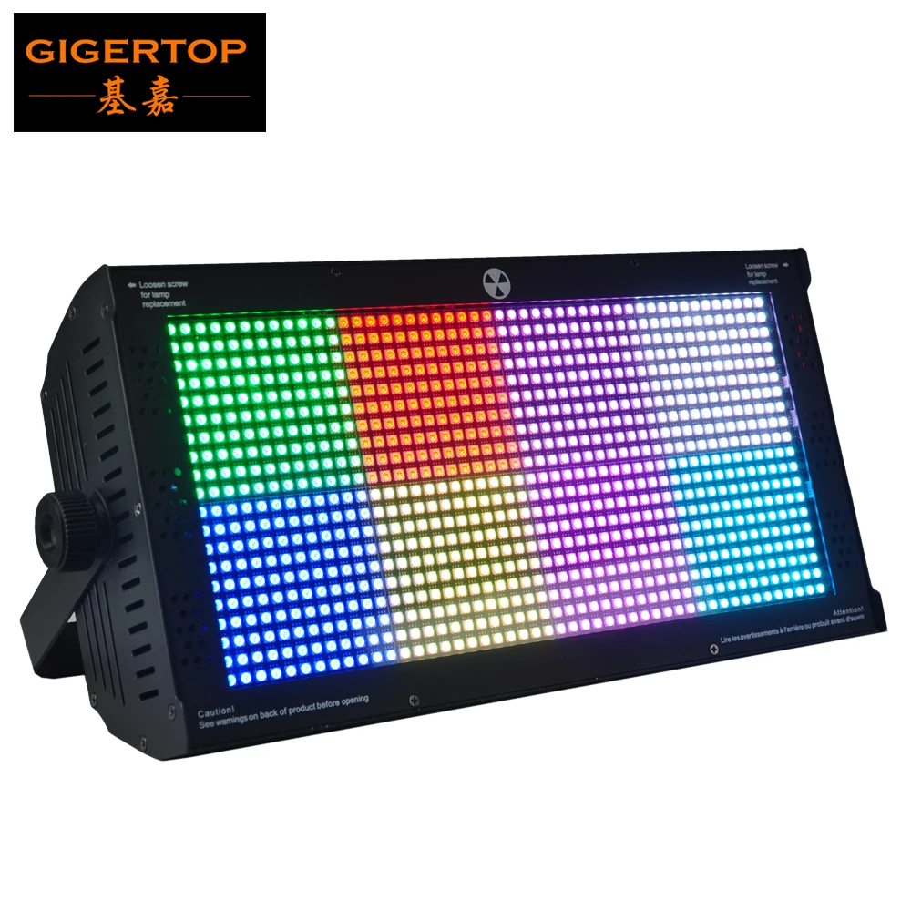 Светодиодный RGB Стробоскоп Gigertop 240 Вт 960 шт. 5050 SMD 3 в 1 светодиодные лампы 3/9/24 канала