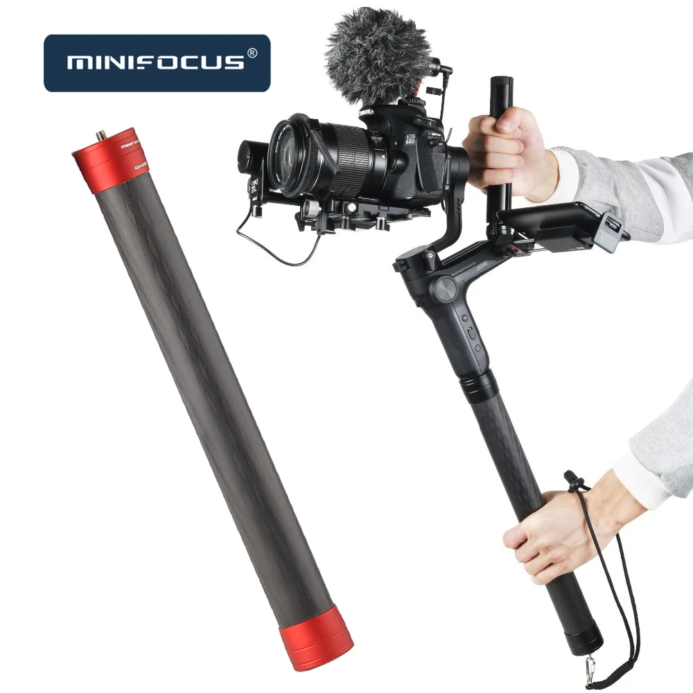Новый карданный удлинитель карбоновый стержень 1/4 дюйма для DJI Ronin S SC ZHIYUN WEEBILL Crane 3