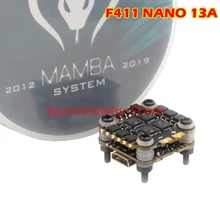 Diatone MAMBA F411 NANO 13A контроллер de vuelo MPU6000 Dshot600 y 2-4S MINI pila BEC 5 V/1.5A para RC FPV гоночный Дрон гонщик
