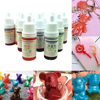 

Newly Dyeing Pigment Slime Crystal Mud UV Resin Dyeing Water Oil Dual Use Pigment DIY Craft XSD88