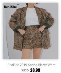 RealShe, Женская куртка,, длинный рукав, на пуговицах, женские куртки,, элегантные, повседневные, весенние, пальто и куртки для женщин