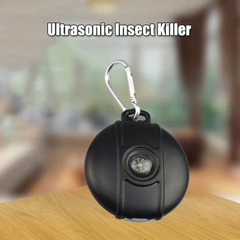 

Ultrasonic Pest Repeller Solar Portable Electronic Mosquito Repeller Hook Repeller Insect Killer HKS99
