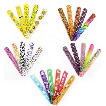 

wholesale 100pcs top quality silicone clap bracelet PVC Unicorn wristband children toys party gift