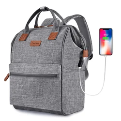 Laptop Backpack with Charging Port Fully Open Big Capacity Multifunctional Waterproof Outdoor Travel Backpacks for Men and Women