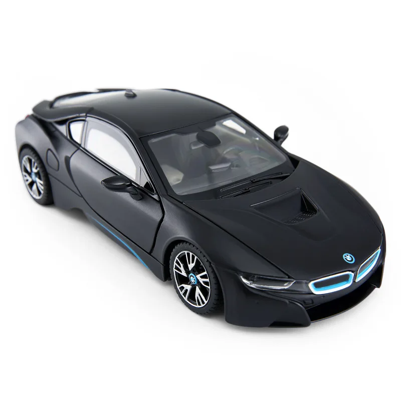 1: 24 BMW i8 металлический литой автомобиль Мини Масштаб Супер спортивный модель
