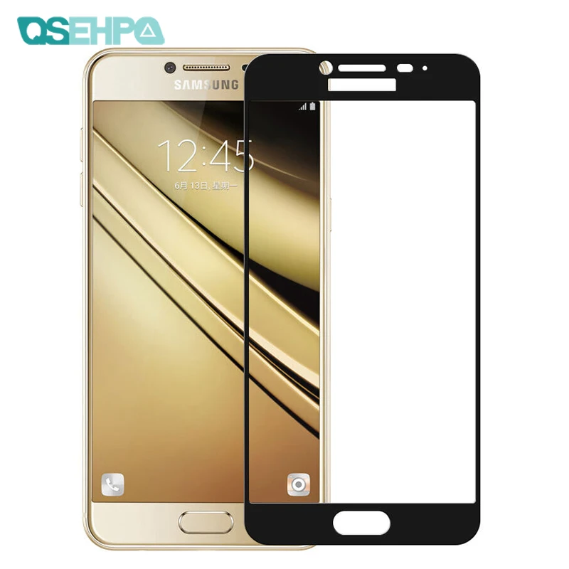 

9D Full Cover Tempered Glass For Samsung Galaxy A3 A5 A7 J3 J5 J7 2016 2017 J530 J730 S7 Screen Protector Protective Glass Film