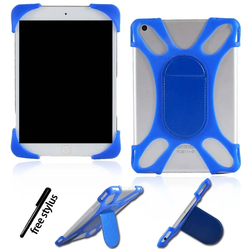KK& LL для Apple iPad 1 2 3 4/Air 3 /PRO 10,5 Pro 11-противоударный силиконовый чехол-подставка для планшета+ стилус - Цвет: dark blue