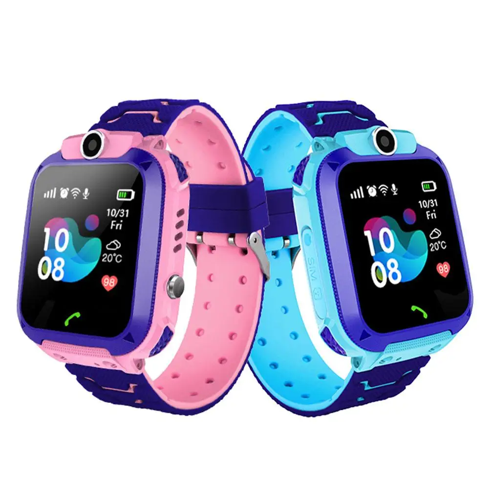  Smart kinder Telefon Uhr Touchscreen Wasserdicht SOS Positioning GPS Smart Uhr 4G Für Kinder Kinder