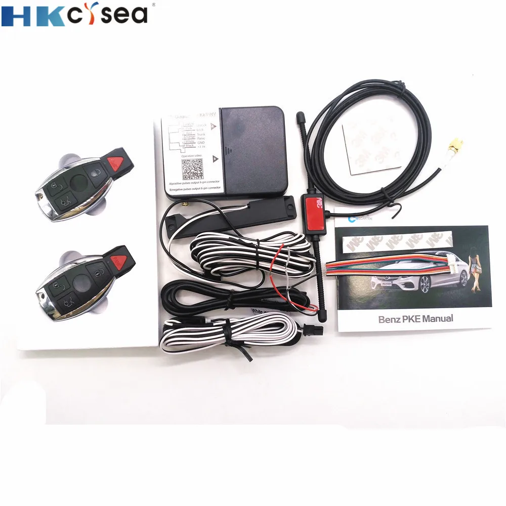 HKCYSEA New Arrival KEYDIY Added Keyless Entry Function for Benz Cars Same As KD Universal Interface