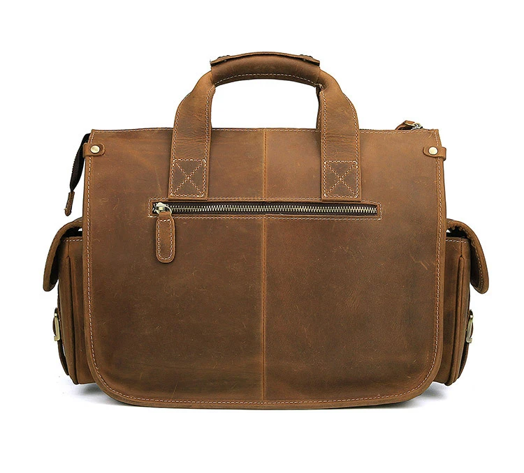 MAHEU Высокое качество кожаный портфель Деловые сумки через плечо сумки для ноутбука 100% натуральная кожа коровья кожа мужской кожаный