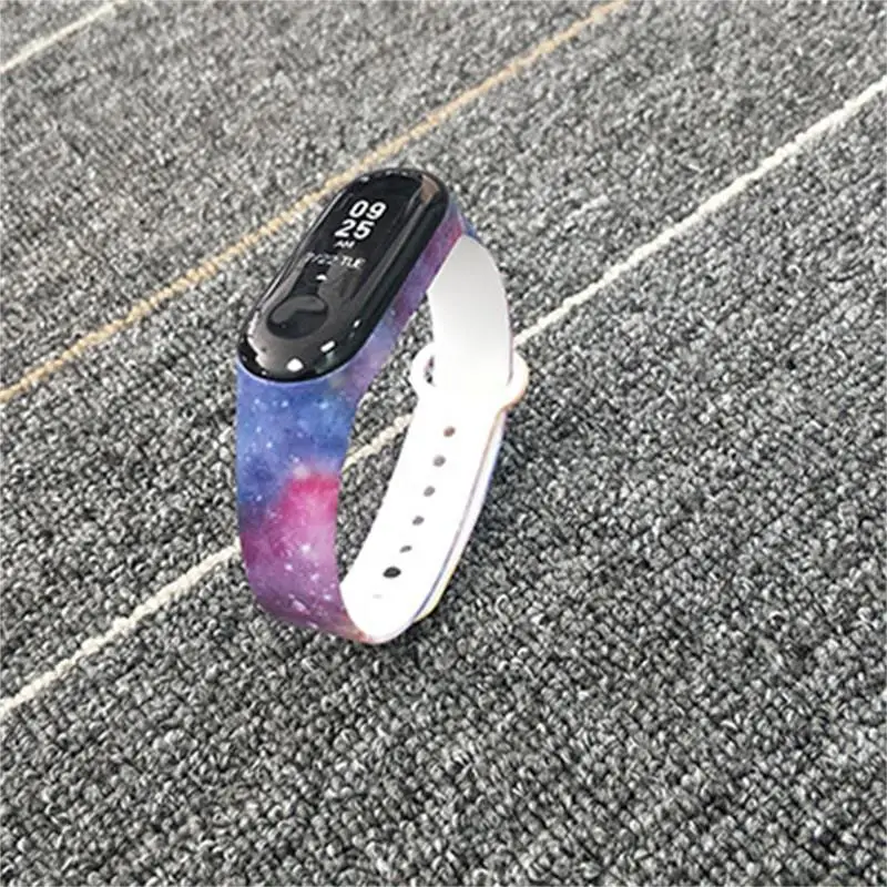 Камуфляжный ремешок для Xiaomi Mi Band 3 4 Smart аксессуары band M4 M3 smart Band|Смарт-аксессуары| |