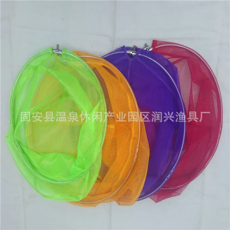 

Fishing Gear Nanometer Landing Net Head Waterproof Quick-Drying Dip Net Rack Accessories