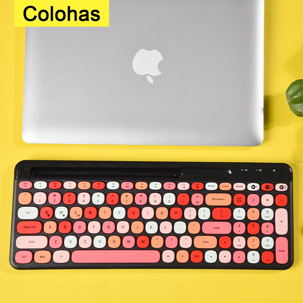 

Bluetooth-compatible Keyboard For iPad Phone Tablet Mini Gaming Laptop Keyboard For Macbook PC Gamer Wireless Android Keyboard