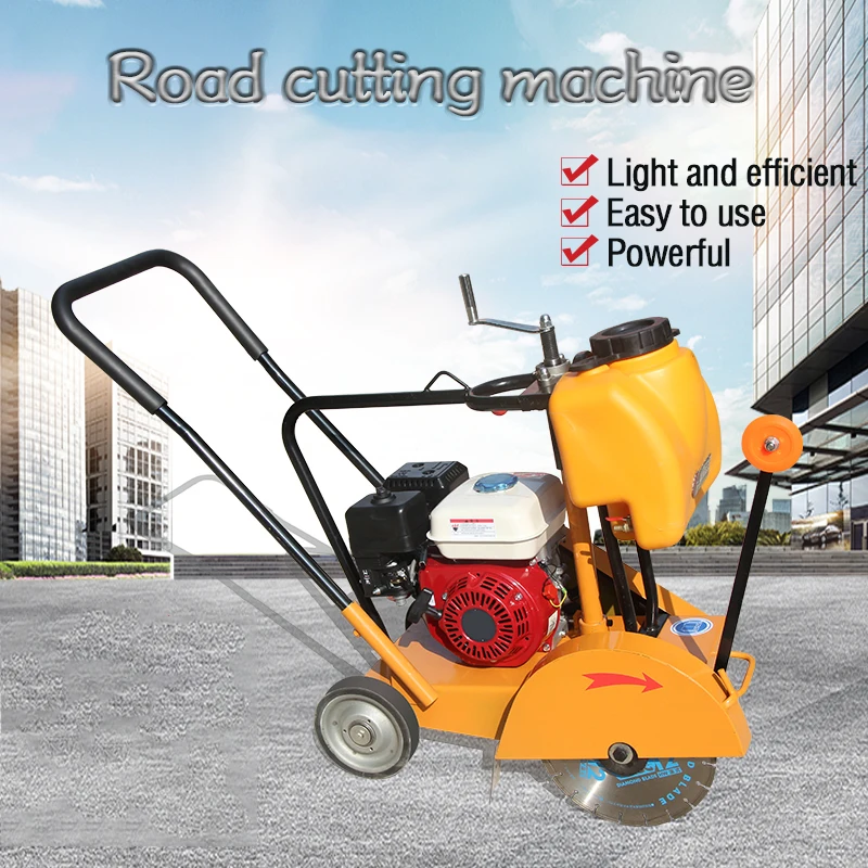 

Gasoline road cutting machine small slitting machine cement asphalt pavement open circuit sewing machine