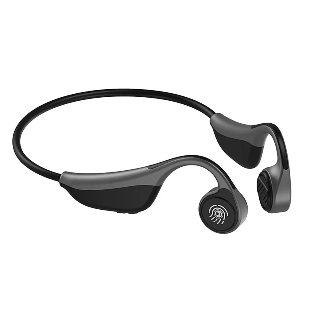 

V9 Wireless Bluetooth 5.0 Headphones Sports Earbuds Waterproof Bone Conduction Headset Handsfree Touch Control Wireless Earphone