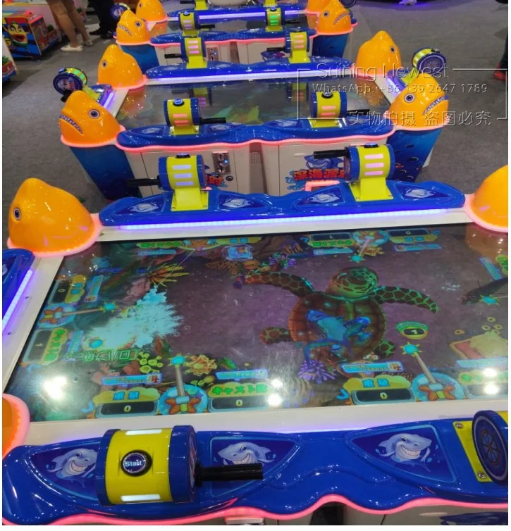 6 Players Video Games Amusement Device Arcade Machine Token Coin Operated Prize Tickets Redemption Fishing Game Machine