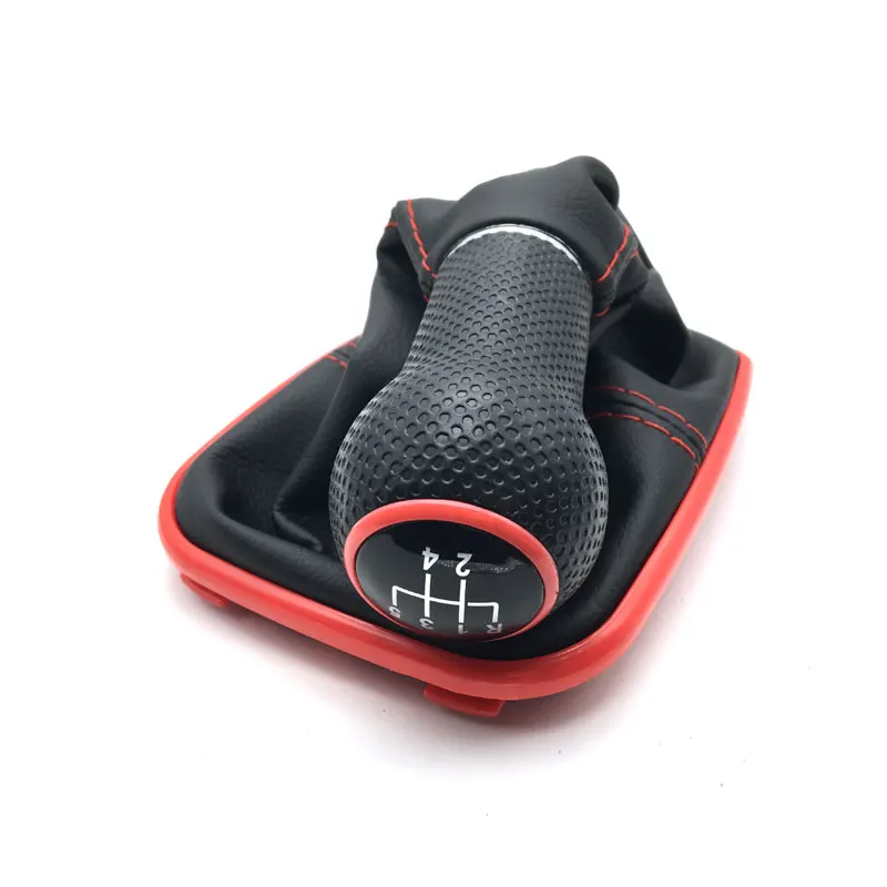 

Blue/ Red 12mm Car Gear Shift Knob 5 Speed 6 Gear For VW BORA JETTA 4 GTI MK4 GOlf 4 1999-2005/ Seat Leon 2009