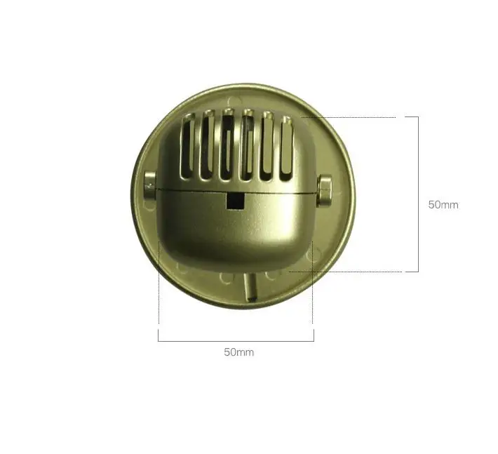 Simulation prop mic Classic retro vintage microphone Vintage Style Universal Stand for Live Performance Karaoke Studio Recording