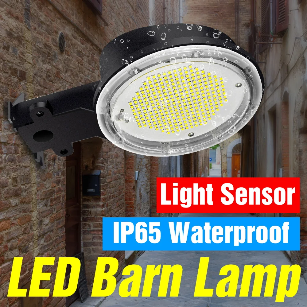 

240V Waterproof Barn Street Light LED Outdoor WALL Lamp 80W 100W 120W Square FloodLight LED Highway Aisle Workshop 220V Ampoule