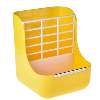 

Pet Hay Feeder Multipurpose 2 in 1 Hay Rack Cage Feeder Rabbit Feeder (Ran Color)