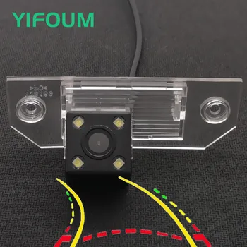 

YIFOUM HD Dynamic Trajectory Tracks 170 Degree Car Rear View Parking Backup Camera For Ford C-MAX C Max Focus Sedan 2 3 Mondeo