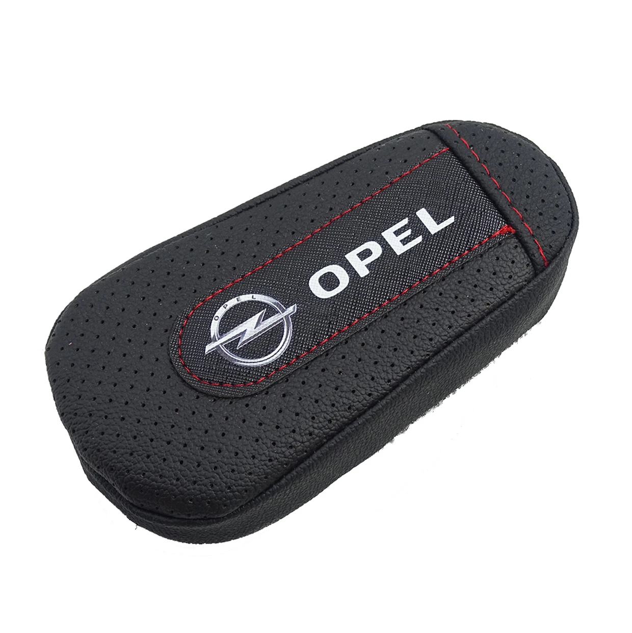 BLACK Style Мягкая Кожаная подушка для ног, наколенник, подлокотник для салона Opel Astra H G J Insignia Mokka Zafira Corsa Vectra C D Antara - Название цвета: BLACK Style
