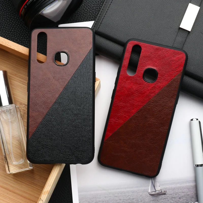 TPU Leather Cases For Vivo Z5X Y97 Y93 Y91 Y85 Y83 Y69 Y17 X27 Pro X23 X21i V15 Pro V11i C11 Nex 3 IQOO NEO Case Soft Cover