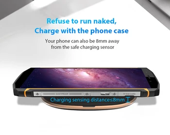 

Original for Blackview W1 Qi Standard Wireless Charger 10W Fast Charging TYPE-C for Blackview BV6800 Pro BV5800 pro BV9500 Pro