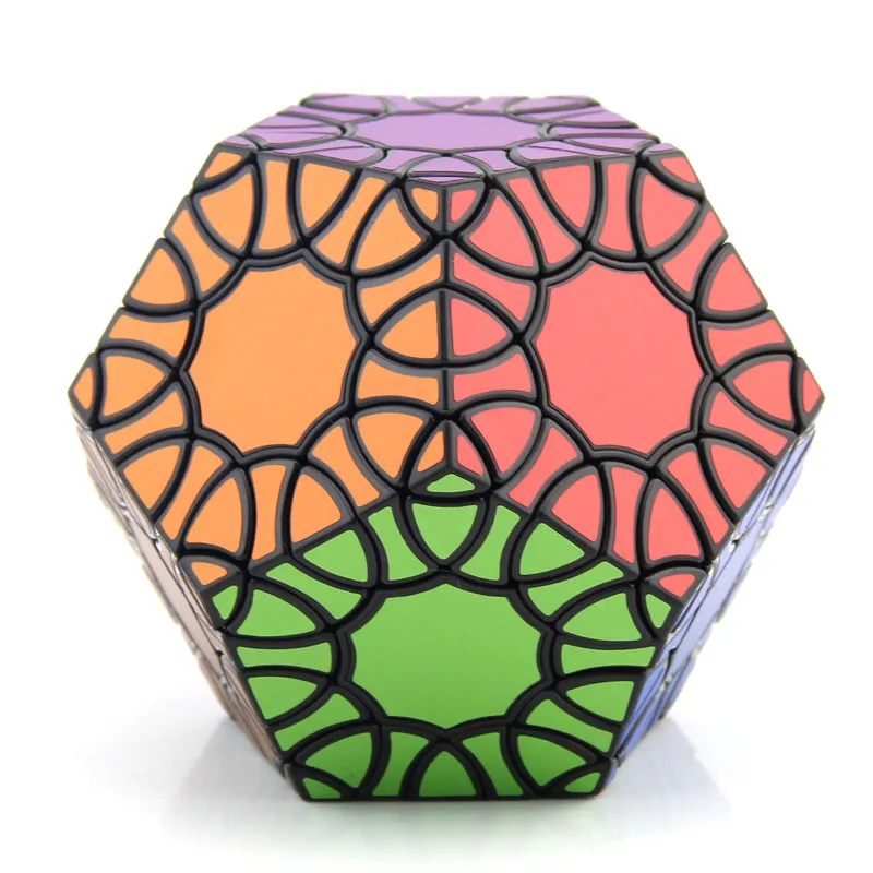 VeryPuzzle Megaminxeds, клевер, волшебный кубик-Додекаэдр, лепесток, кривая скорость, твисти, головоломка, головоломки, развивающие игрушки