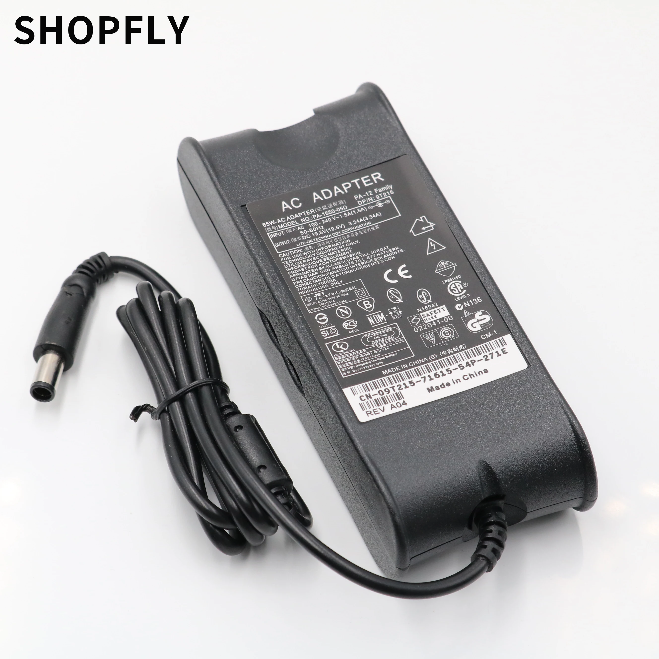 65W 19 5 V 3.34A адаптер зарядное устройство для Dell HA65NS5 00 09RN2C DA65NM111 Inspiron 17 1750 1764