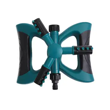 

360 Degree Automatic Rotating Sprinkler Range Adjustable Garden Plant Lawn Flower Watering Irrigation Nozzle