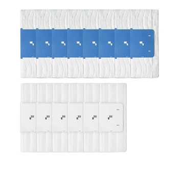 

14pcs Replacements for M6 Vacuum Cleaner Parts Accessories 6*Disposable Dry Rags 8*Disposable Wet Rags