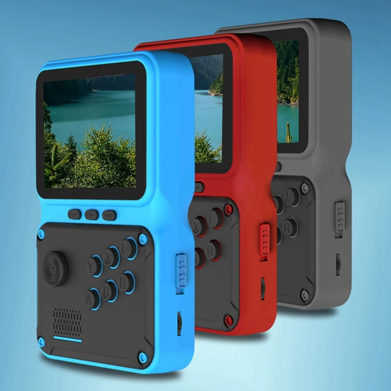 Handheld Games Console Mini Retro Video Game Players Bulit-in 500 Games 3 Inch HD Display AV Output Portable Video Game Console