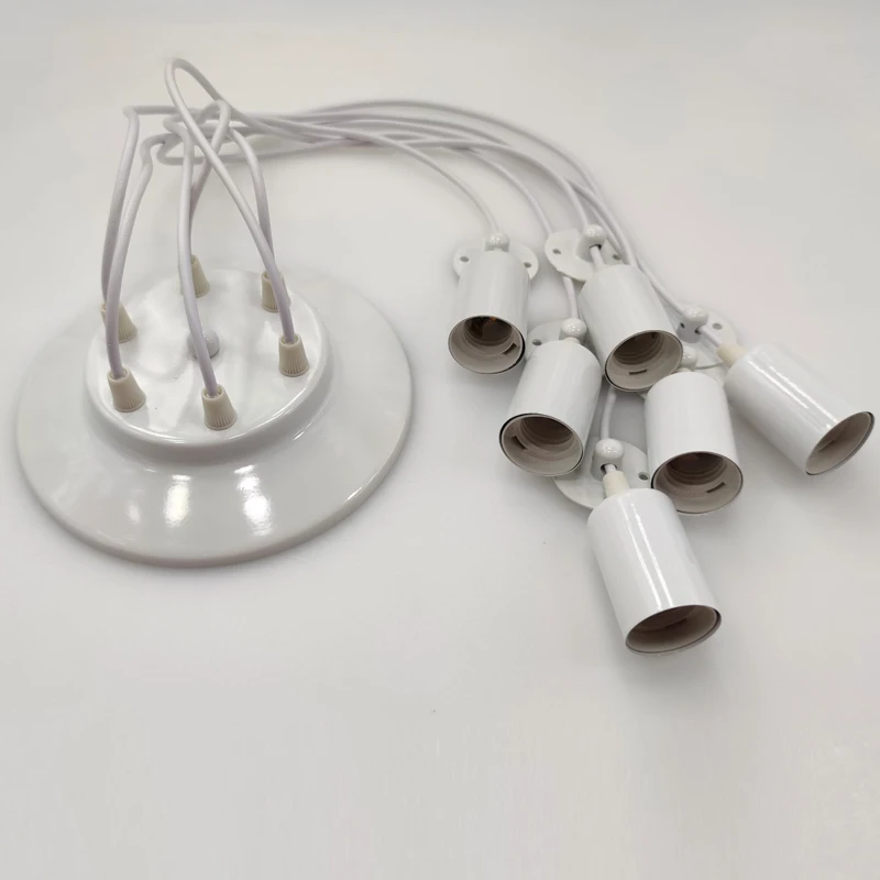 Chandelier E27 Multi-Head Cable 1.5-3.5M DIY Art Ceiling Lamp for Bar Restaurant Loft Cafe led chandelier ceiling chandelier art lighting fixtures