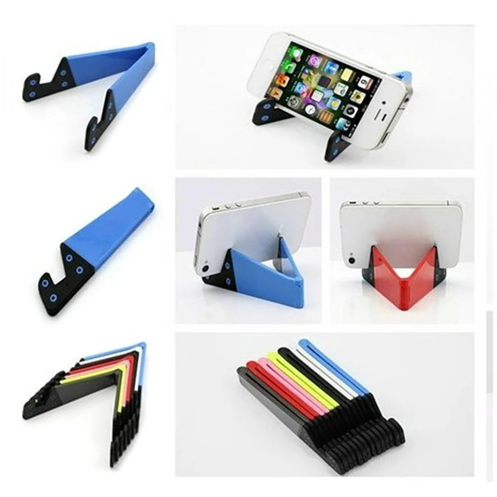 

Universa Phone Stand Holder for IPhone Mini Folding Bracket for Smartphone ABS for Samsung for Huawei for Pad Angle Freely