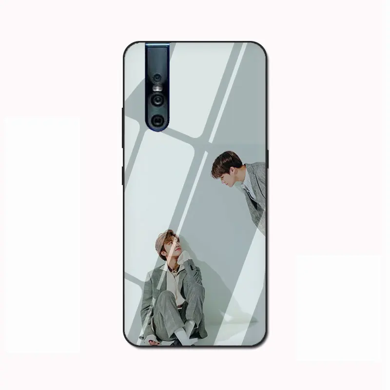 G12 EWAU NCT 127 Kpop мальчик группа закаленное Стекло телефона чехол КРЫШКА ДЛЯ VIVO V9 V15 Y17 Y85 Y89 Y93 Y95 Y91 C - Цвет: G12