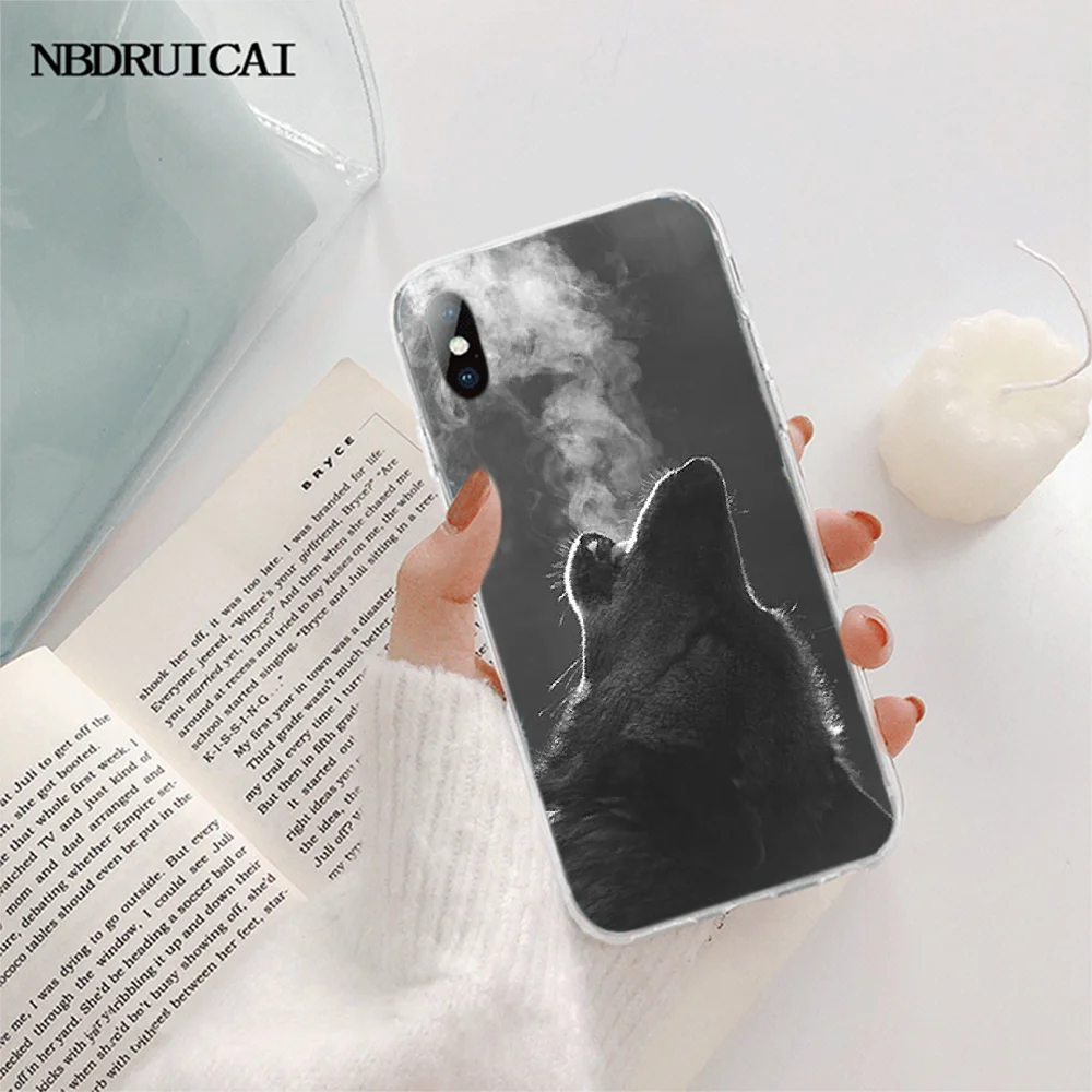 NBDRUICAI красочный лев тигр леопард волк Новое поступление чехол для мобильного