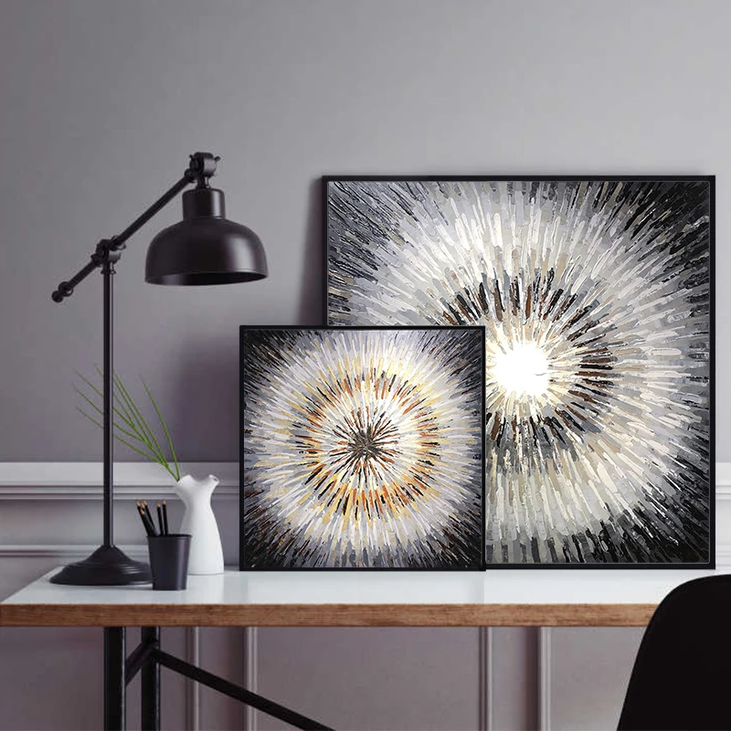

Diy paint by numbers picture drawing by numbers with kits Dandelion Decorative hanging painting