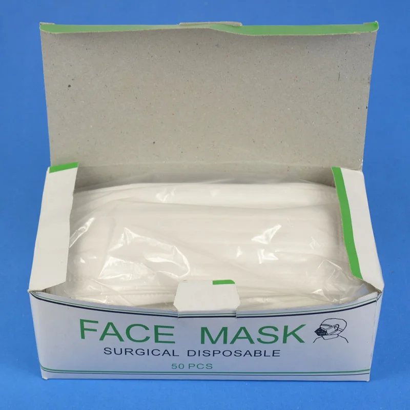 Купить Одноразовая маска дышащая гладкая Удобная Нетканая Пылезащитная ...