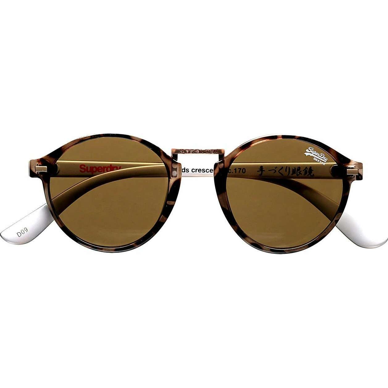 Gafa de sol SUPERDRY CRESCENDO 170 Гавана/Бланко