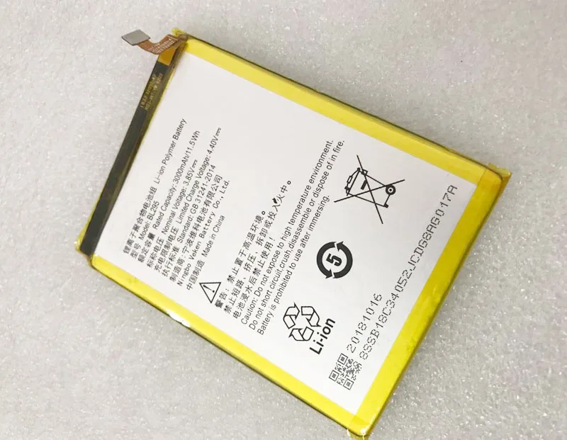 

New 3.85V 3000mAh original battery for Lenovo mobile phone BL295