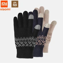 Оригинальные перчатки для сенсорного экрана Xiaomi FO, перчатки для сенсорного экрана, зимние теплые шерстяные перчатки для iphone 11Pro, Игровые перчатки для телефона Xiaomi
