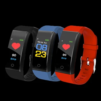 

For 115 Plus Smart Watch Bluetooth Sport Watches Health Smart Wristband Heart Rate Fitness Pedometer Bracelet Waterproof Watch