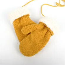 Guantes Nina/Детские перчатки для малышей; детские зимние милые разноцветные вязаные перчатки в стиле пэчворк для мальчиков и девочек; Детские Зимние варежки