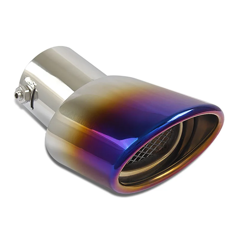 It is applicable to refitting 14-20 Honda Fit tailpipe exhaust pipe into stainless steel automobile decorative silencer | Автомобили и