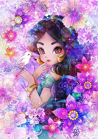 Diamond Painting Disney Princess Characters 5D DIY Art Cartoon Portrait Mosaic Embroidery Hobby Round Drill Home Mural Decor 