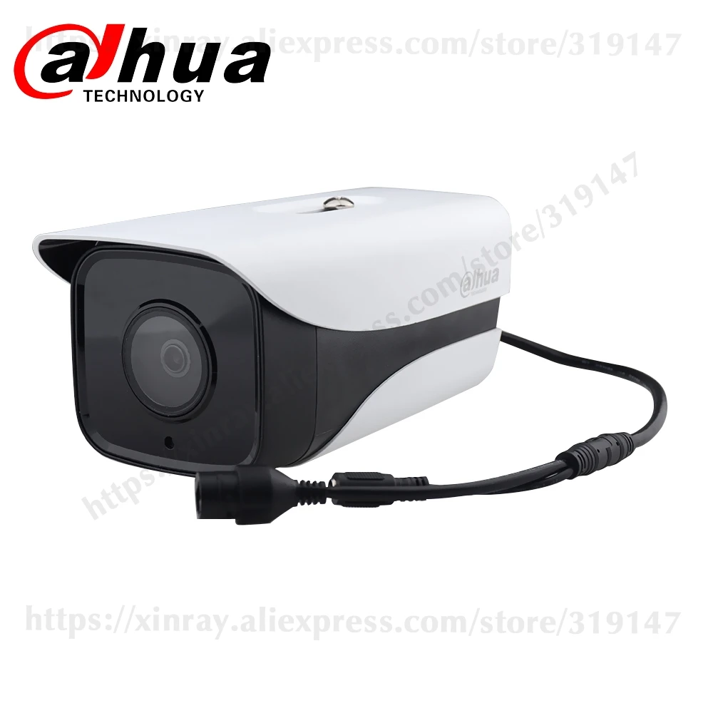 Dahua 4MP IP камера IPC-HFW4433M-I2 POE 80m IR Bullet POE камера H.265 Smart Detect IP67 WDR ONVIF с кронштейном DS-1292ZJ