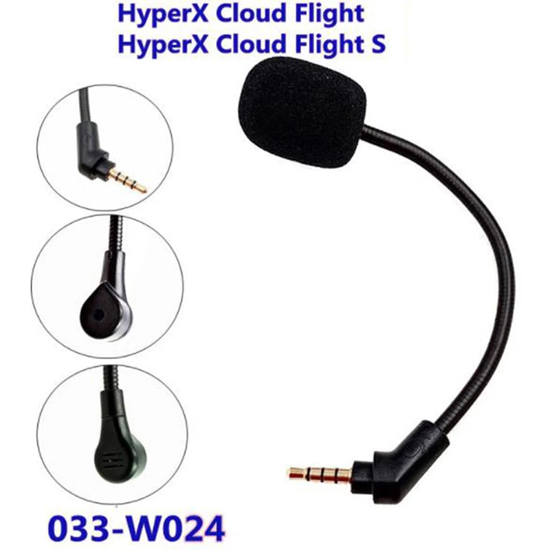 Mini 3 5mm Jack Flexible Microphone Speaker Mic For Hyperx Cloud Flight 033 W024 For Pc Computer Laptop Notebook Microphones Aliexpress